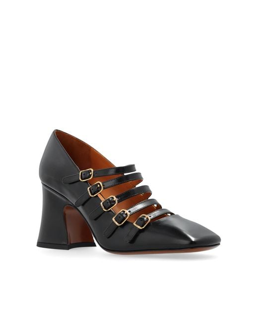 Chloé Black Janis Pump