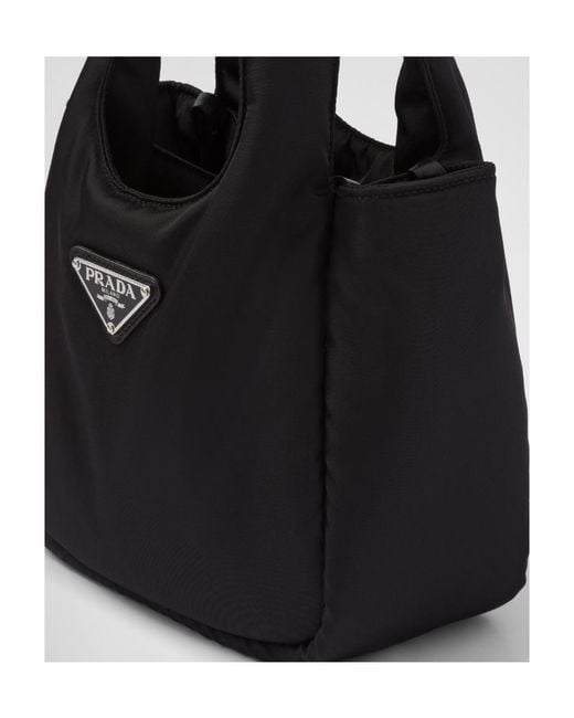 Prada Black Soft Padded Re-Nylon Mini-Bag