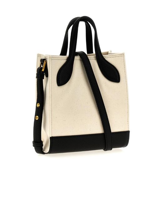 Bally Natural Bar Mini Keep On Tote Bag
