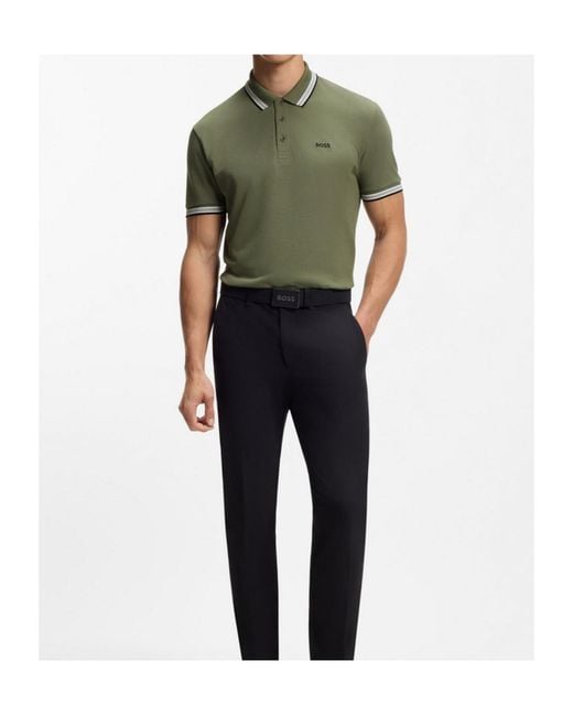 Boss Green Short-Sleeve Polo Shirt for men