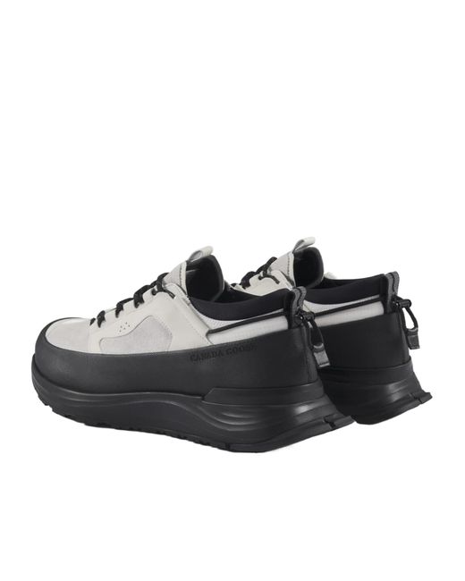 Canada Goose Black Glacier Trail Sneaker for men