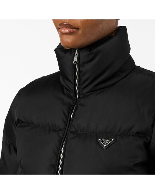 Prada Black Casual Puff Down Jacket