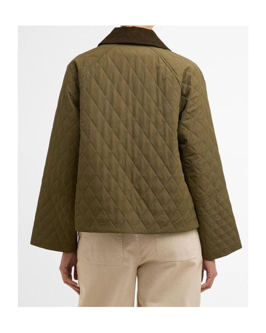 Barbour Green Kirby Quilted Jacket