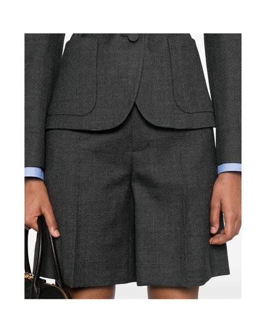 Gucci Black Tailored Shorts