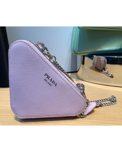 Prada Pink Logo Cross-Body Bag