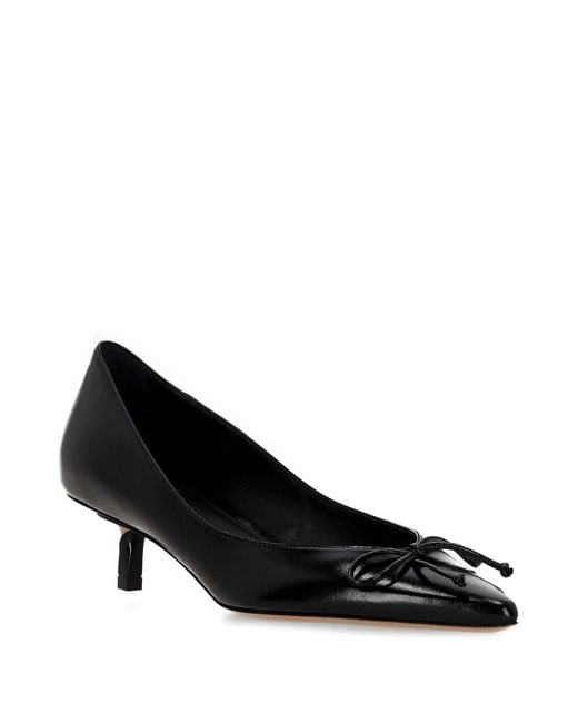 Jacquemus Black The Tourni Pointed Toe Pumps