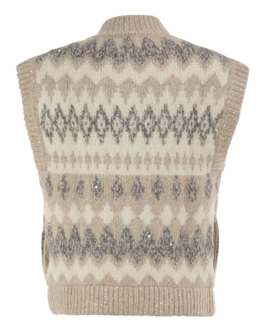 Peserico White Long-Sleeve Cardigan