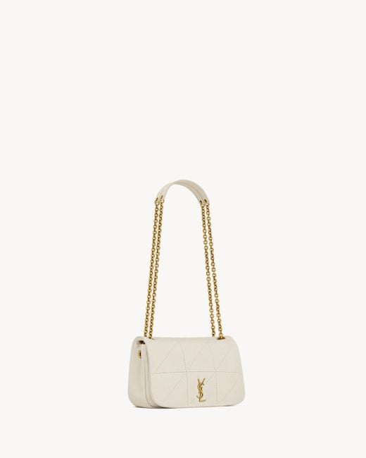 Saint Laurent White Jamie 4.3 Mini