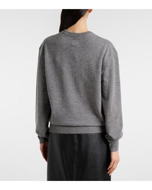 Totême  Gray Cashmere Sweater