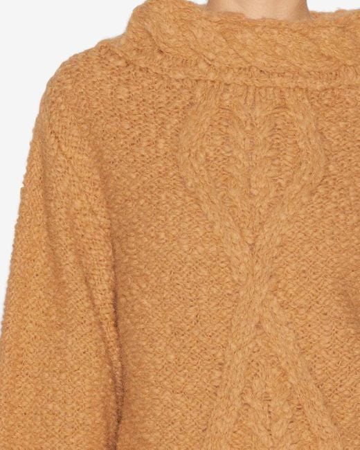 Isabel Marant Natural Romane Crewneck Jumper