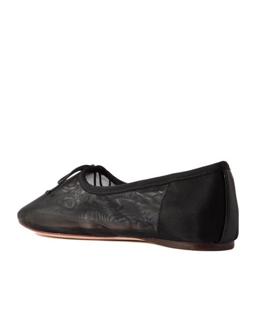 Loeffler Randall Black Mesh Ballet Flats