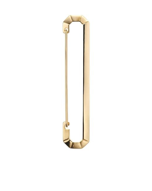 Eera White New York Big Single Earring