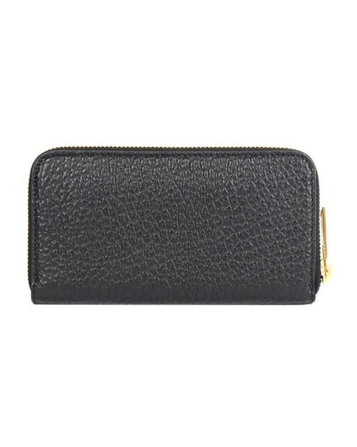 Burberry Black Logo Details Wallet