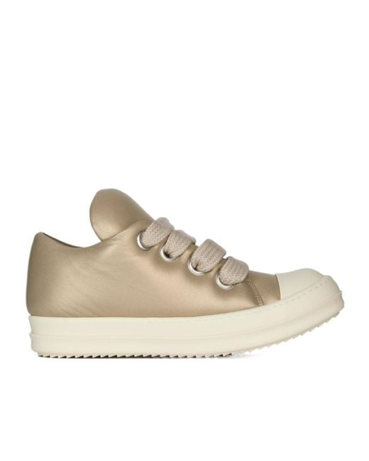 Rick Owens Natural Jumbolace Sneakers for men