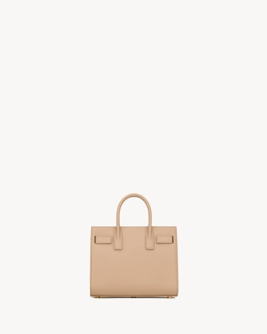 Saint Laurent Natural Sac De Jour Shoulder Bag