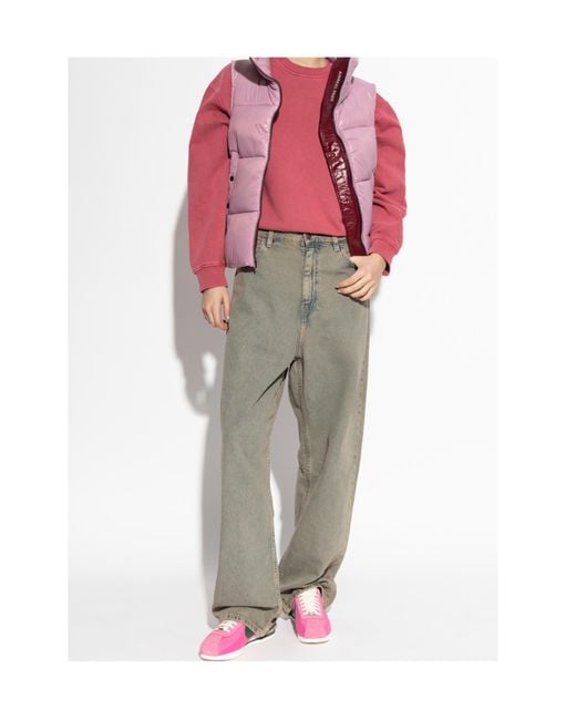 Samsøe & Samsøe Red Savan Crew-Neck Sweater