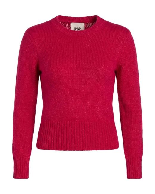 Isabel Marant Red Solid Color Jumpers