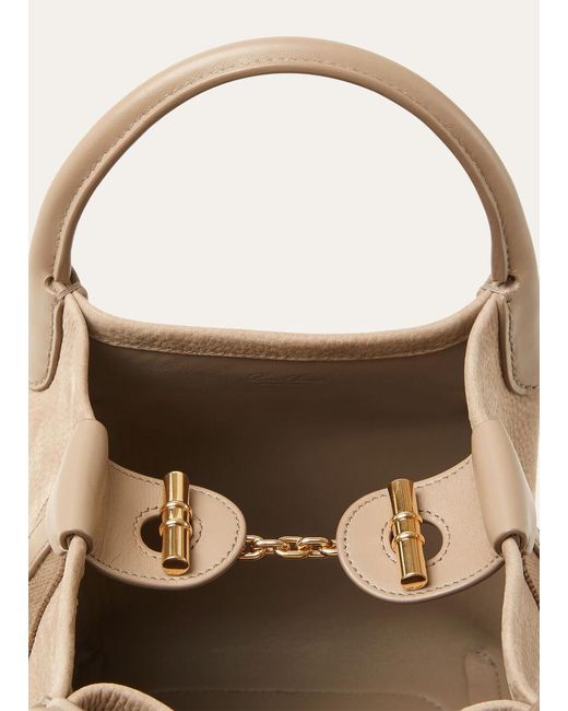 Loro Piana Natural Small Shoulder Bag
