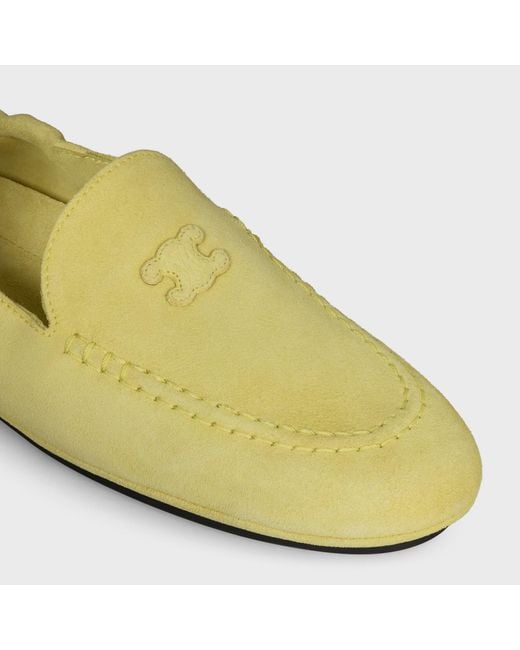 Céline Yellow Adam Loafer