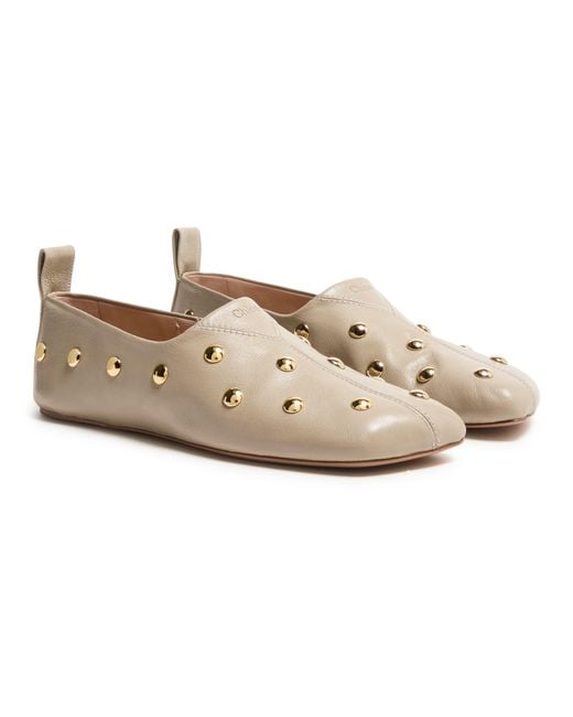 Chloé Natural Rita Flats