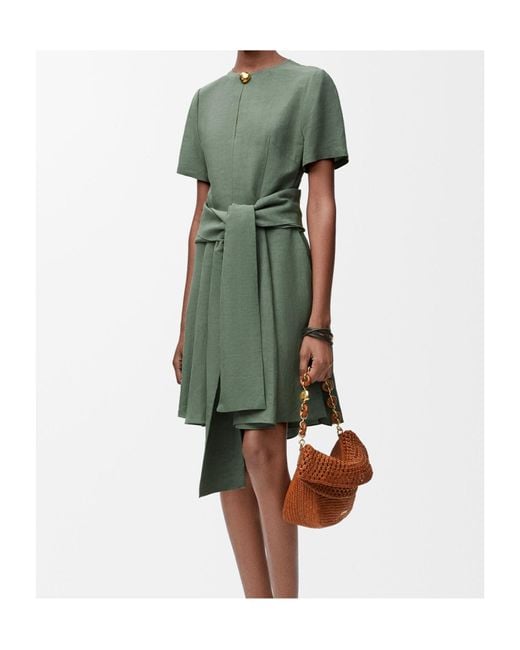 Loewe Green Pebble Dress
