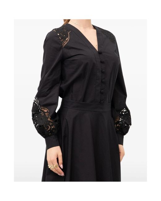 Twinset Black V-Neck Shirt