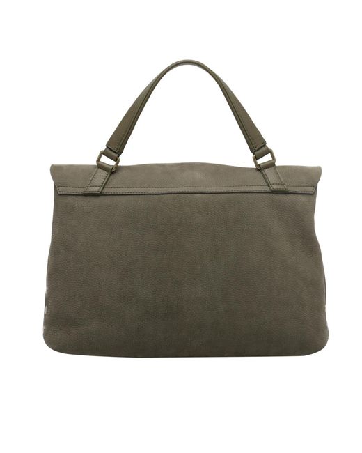 Zanellato Green Flap Shoulder Bag