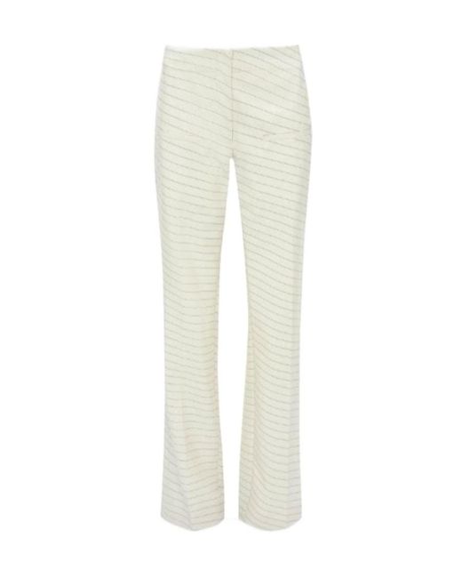 J.W. Anderson White Jw Anderson Tailored Straight Trousers
