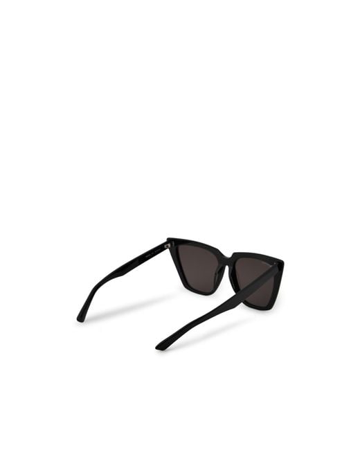 Balenciaga Metallic Logo Detail Sunglasses