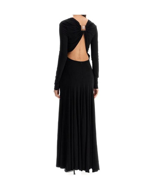 Christopher Esber Black Long-Sleeved Dress