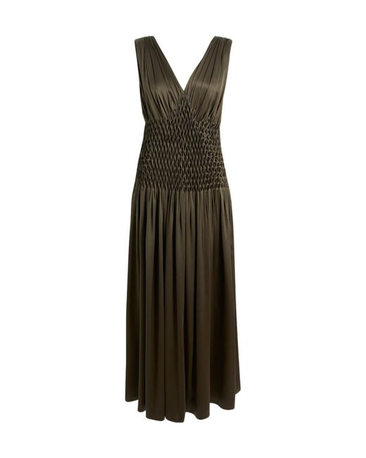 Khaite Green Sleeveless Dress