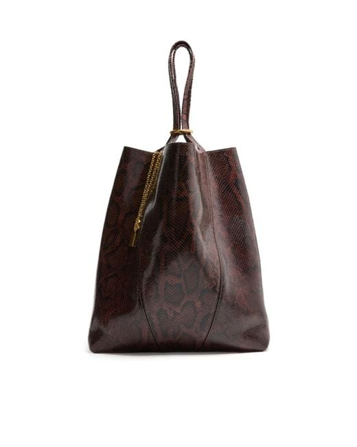 Chloé Black Chloé Spin Large Tote Bag