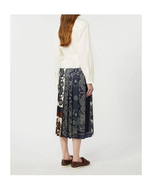 Weekend by Maxmara White Dresses Cotone