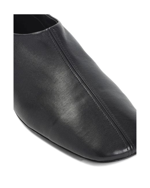 Dries Van Noten Black Square Toe Casual Shoes