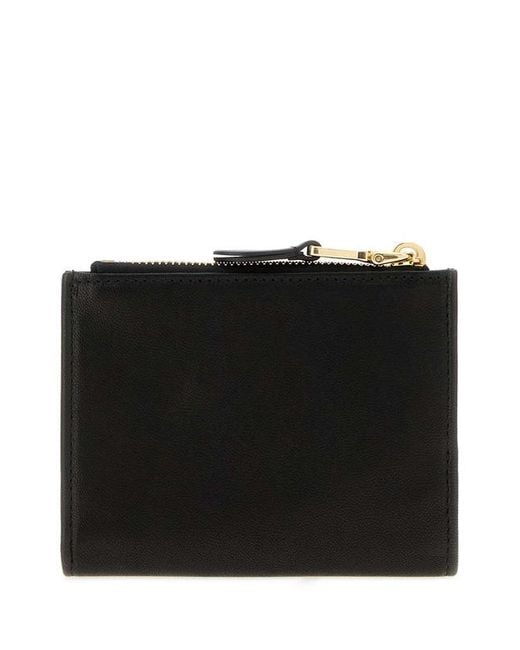 Miu Miu Black Logo-Embossed Zip-Fastening Wallet
