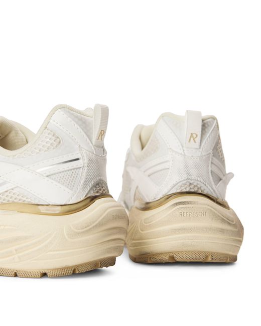 Represent White Minimalist Sneakers for men