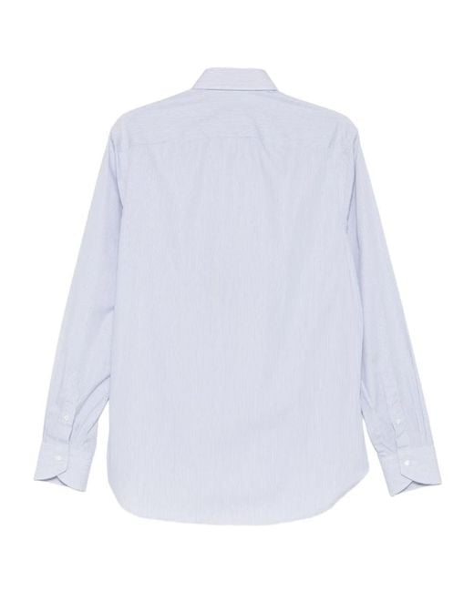Canali White Long Sleeve Shirt for men
