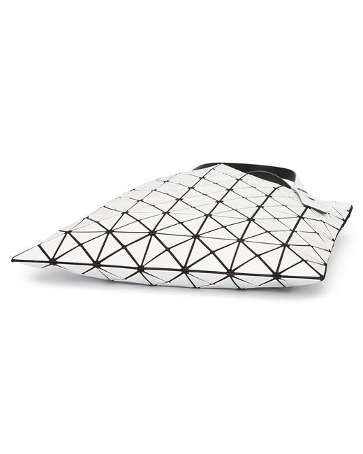 Issey Miyake White Prism Tote
