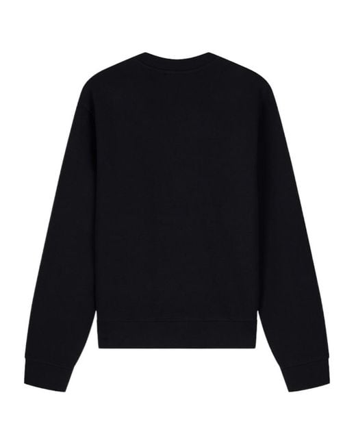 Emporio Armani Blue Double Jersey Sweatshirt With Logo for men