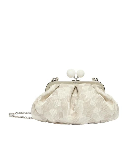 Weekend by Maxmara White Pasticcino Small Shoulder Bag