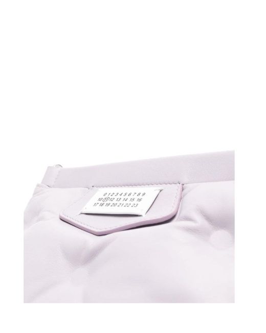 Maison Margiela Gray Glam Slam Padded Crossbody Bag