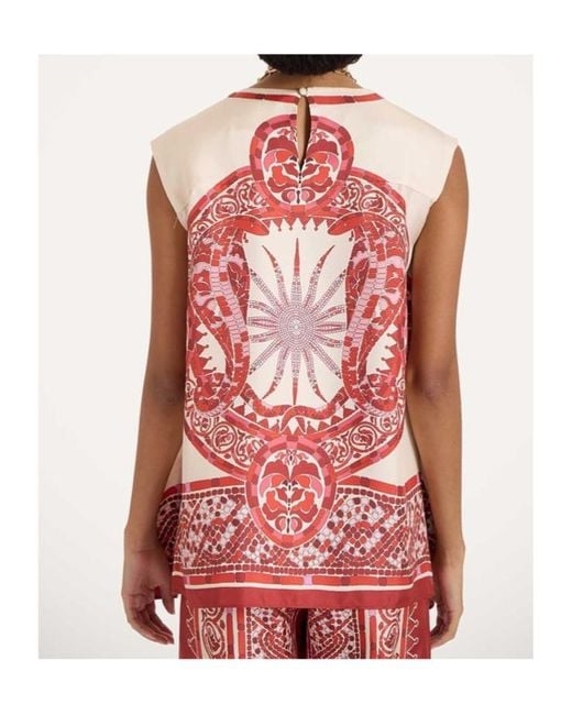 LaDoubleJ Red La Doublej San Carlo Sleeveless Top