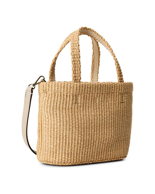 Jimmy Choo Natural Straw Woven Handbag