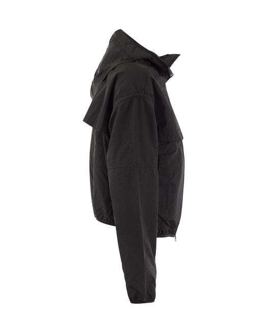Canada Goose Black Sinclair Wind Hooded Jacket