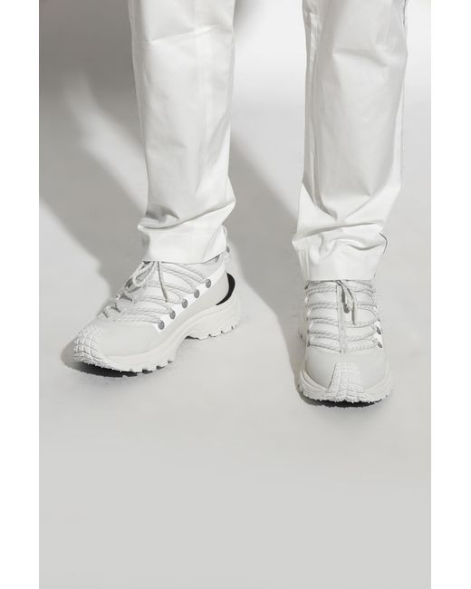 Moncler White Trailgrip Lite2 Low-Top Sneakers for men