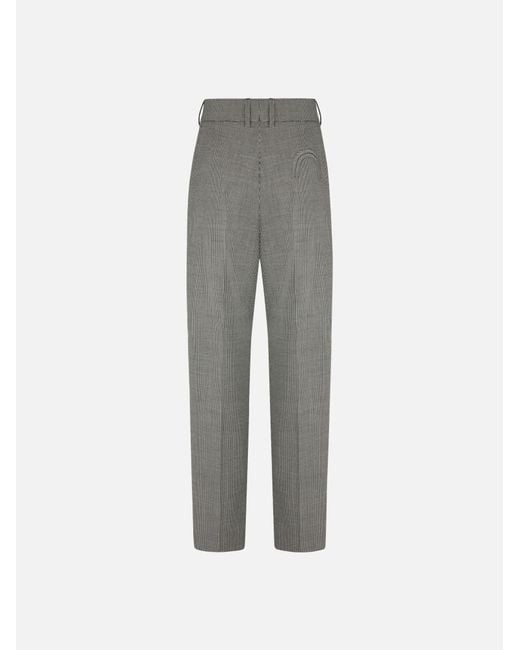 Blazé Milano Gray Houndstooth Trousers