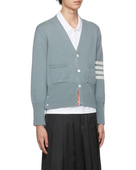 Thom Browne White Rwb Stripe Polo Shirt for men