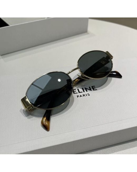 Céline Green Triomphe Metal 01 Sunglasses