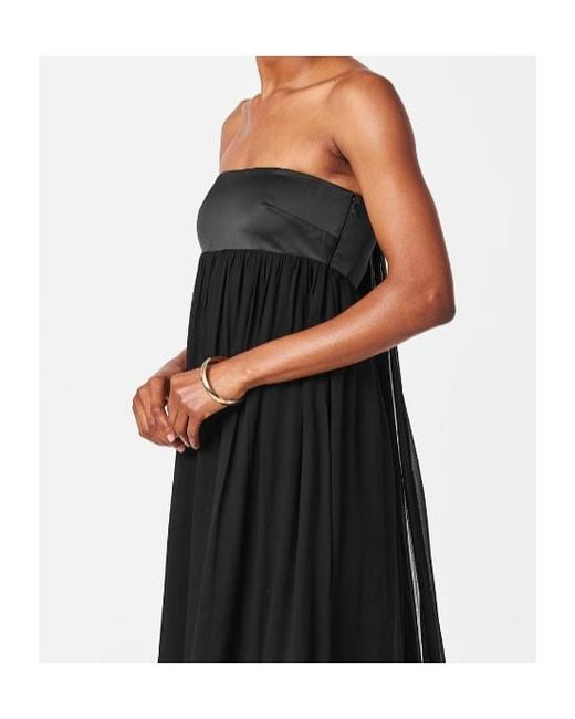 Posse Black Strapless Dress