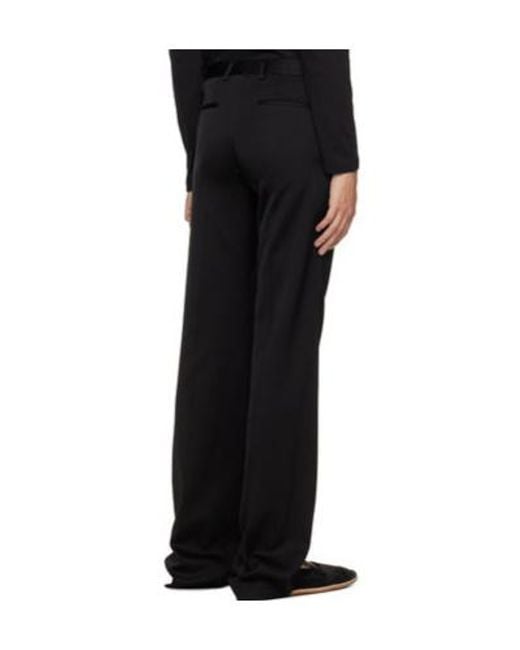 Dries Van Noten Black Multi-Pocket Casual Pants for men